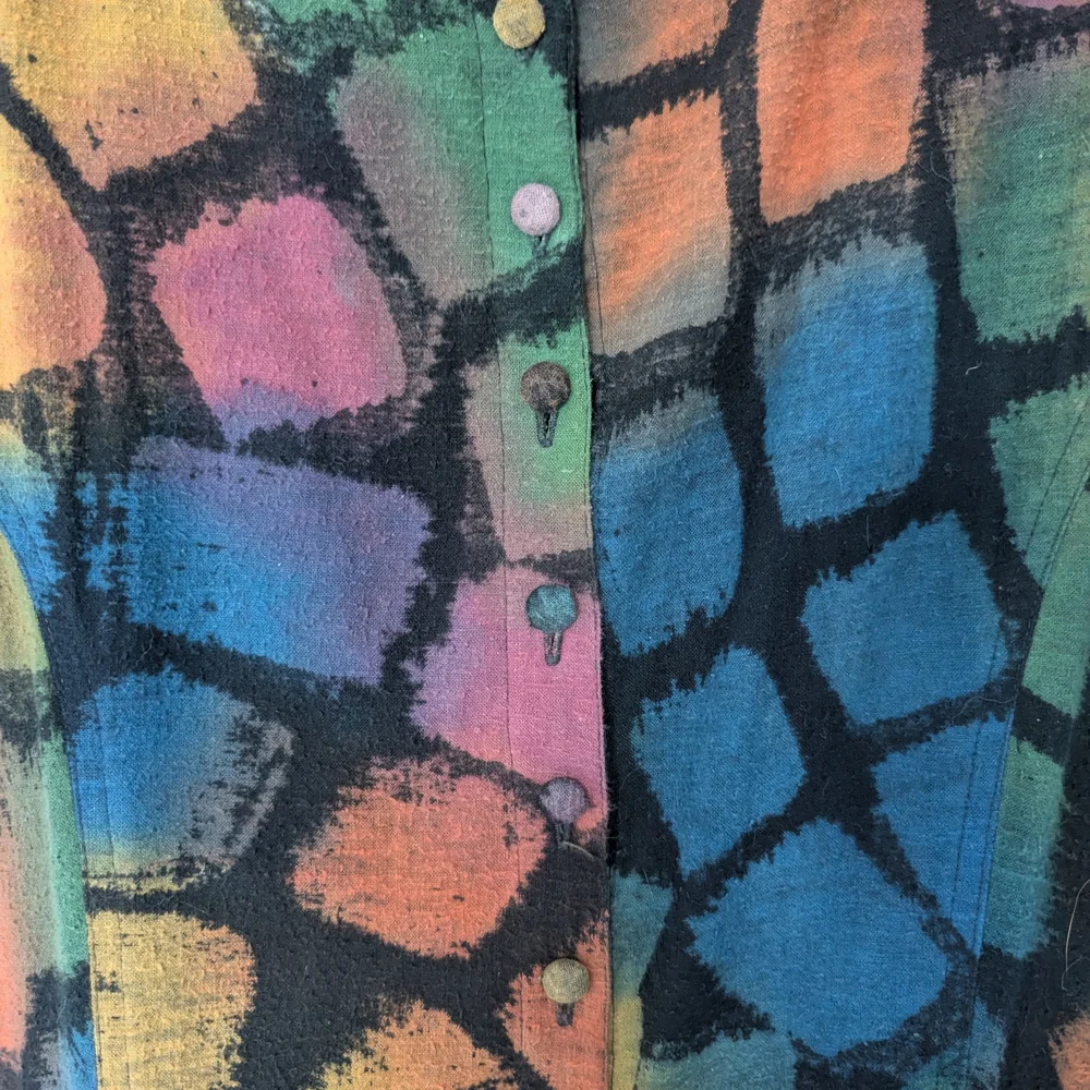 Colorful Geometric Patterned Dress - Picture 3 of 11